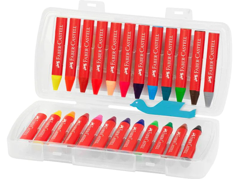 Faber-Castell Wachsmalkreide JUMBO 24-teilig