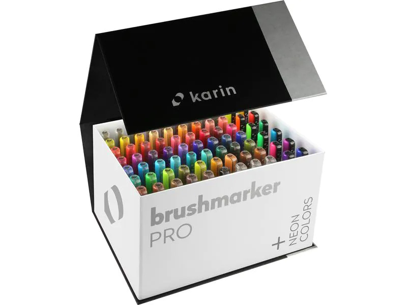 Karin Fasermaler Brushpen PRO 27C13 72 Farben