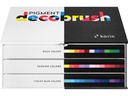 Karin Fasermaler Brushpen Pigment Deco Brush 36 Farben
