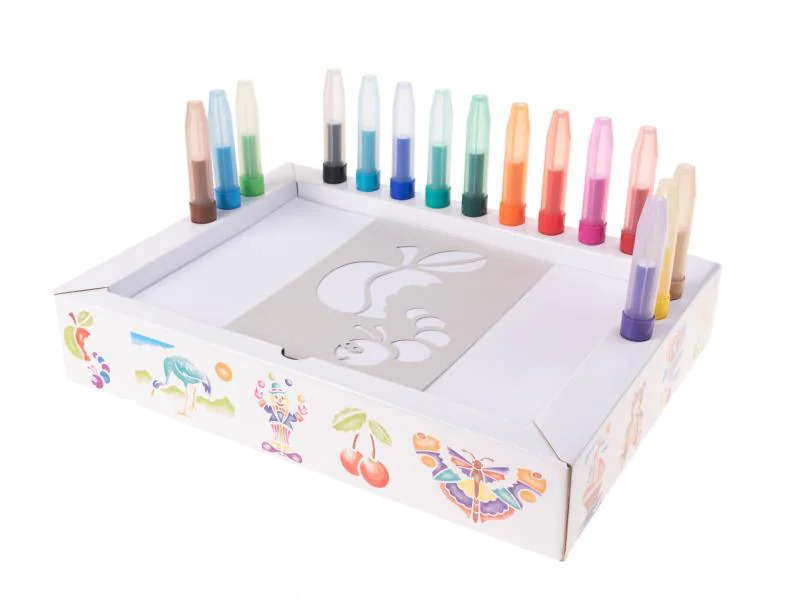 Malinos Airbrush-Pustestifte Blopens 15 Stück