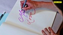 Online Fasermaler Callibrush Handlettering Pastell Mehrfarbig