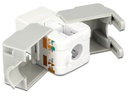 Delock Keystone-Modul RJ-45 Cat.6, UTP Weiss