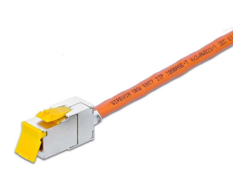 Wirewin Keystone-Modul Cat.6A STP Slim. 48er-Pack