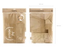 Partydeco Partyaccessoire Kartenbox Just Married 30 x 30.5 cm, Braun