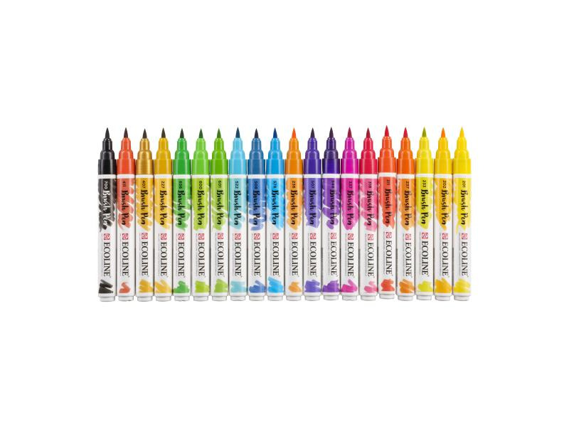 Talens Fasermaler Ecoline  20er Set