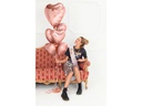 Partydeco Partyset Bride Squad Mix 10 Stück, Rosa
