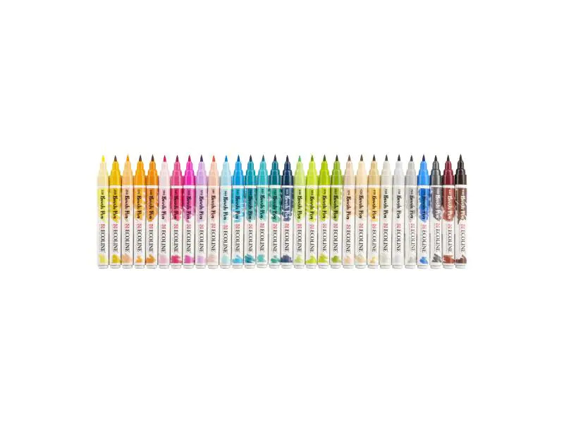 Talens Fasermaler Ecoline Basic Additional 30er Set