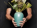 Bitz Vase 20 cm Grün