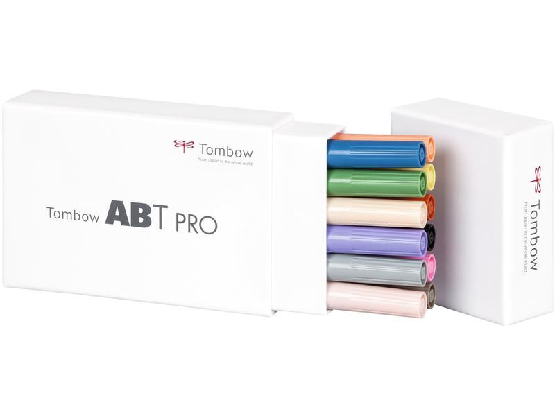 Tombow Fasermaler Manga Set Shonen, Box, 12er-Set
