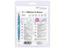 Tombow Fasermaler Rainbow, 12er-Set, mit 2 Spitzen