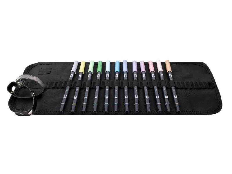 Tombow Geschenkset Dual Brush  12er Etui Pastelltöne