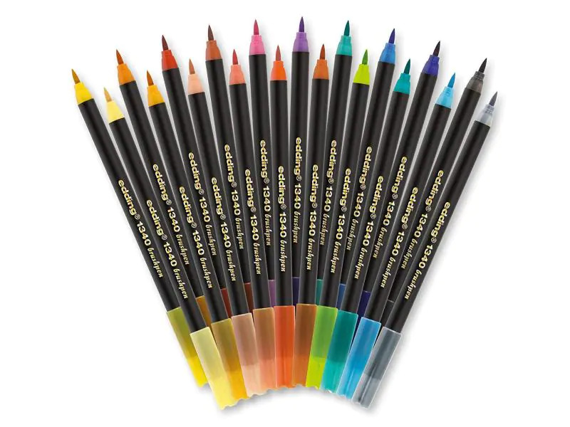 edding Pinselstift 1340 Colour Happy Box 20 Stück