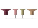 Remember Wandhaken 4 stück, Beige/Fuchsia