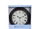 Esschert Design Gartenuhr mit Katzengeräuschen ø 30 cm, Mehrfarbig