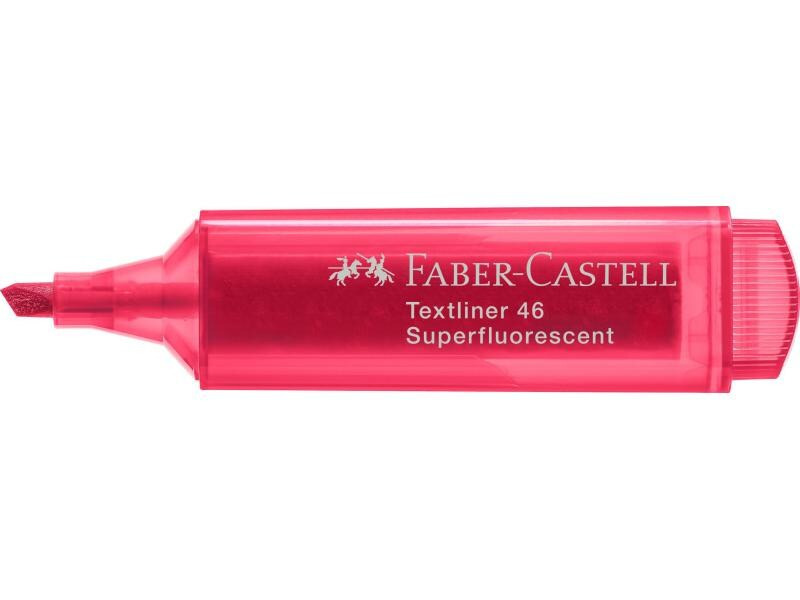 Faber-Castell Leuchtmarker 1546 Rot