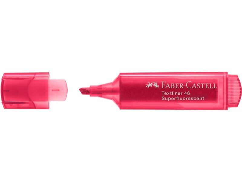 Faber-Castell Leuchtmarker 1546 Rot
