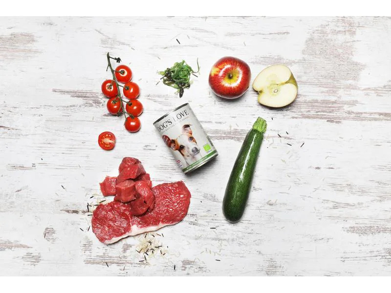 Dog's Love Nassfutter BIO Adult Rind, 400 g
