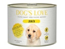 Dog's Love Nassfutter Junior Geflügel, 6 x 200 g