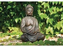 G. Wurm Dekofigur Buddha Sitzend