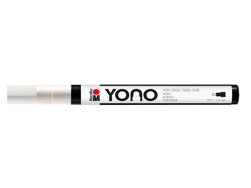 Marabu Acrylmarker YONO 0.5 - 1.5 mm Weiss