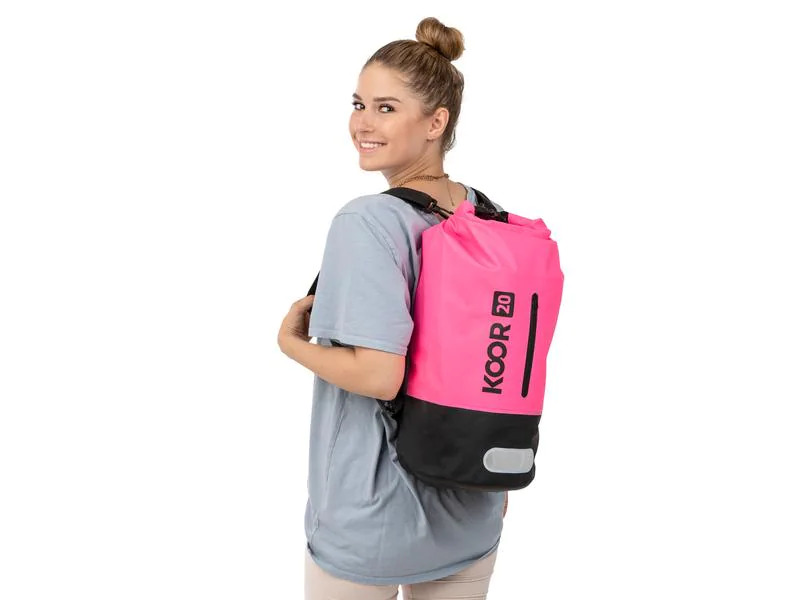 KOOR Dry Bag Pink 20 l