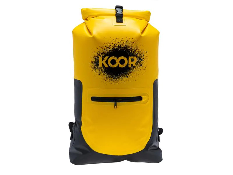 KOOR Dry Bag Rolltop Gelb 20 l
