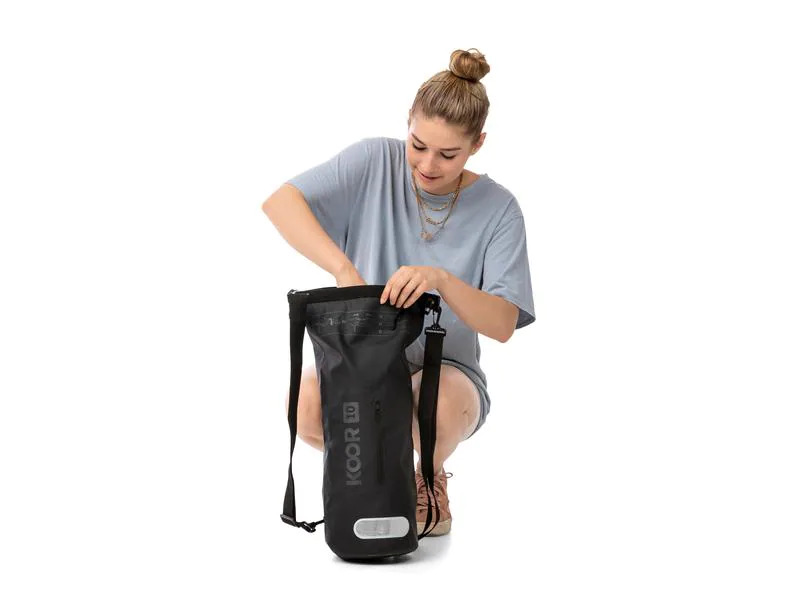 KOOR Dry Bag Schwarz 10 l