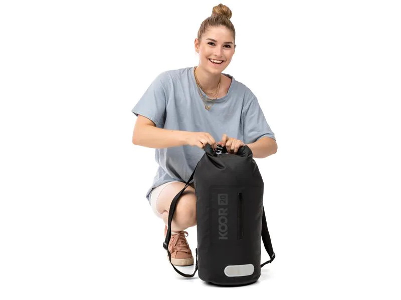 KOOR Dry Bag Schwarz 20 l