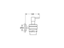 GROHE Seifenspender Essentials mit Halter, Chrom