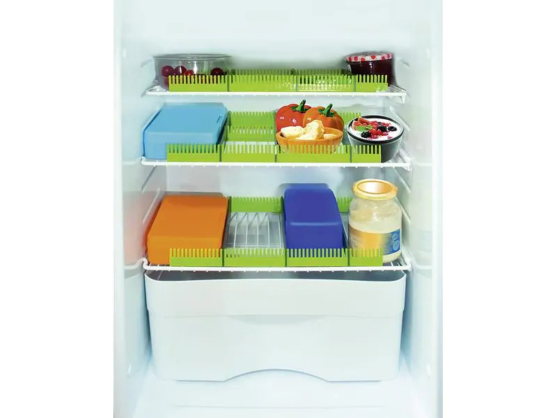 purvario Stauleisten für Kühlschränke 8-teilig, Pure lemon