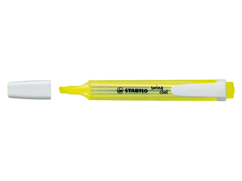 STABILO Leuchtmarker Swing Cool Gelb, 1 Stück