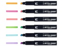 Tombow Leuchtmarker MONO EDGE, 6er-Set