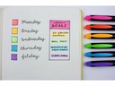 Tombow Leuchtmarker MONO EDGE, 6er-Set