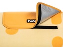 KOOR Picknickdecke Gelato 200 x 200 cm Orange