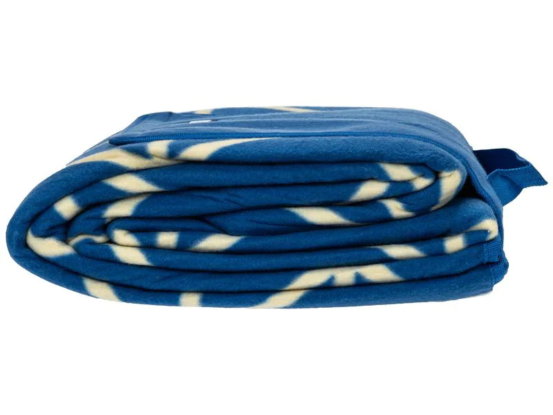 KOOR Picknickdecke Onda 200 x 250 cm Blau