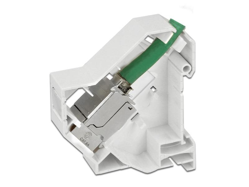Delock Hutschienenhalter Keystone 180° gedreht