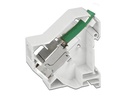 Delock Hutschienenhalter Keystone 180° gedreht