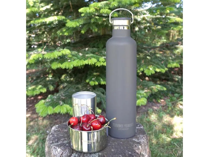 Yummii Yummii Thermosflasche Small Buy one give one 350 ml, Grau