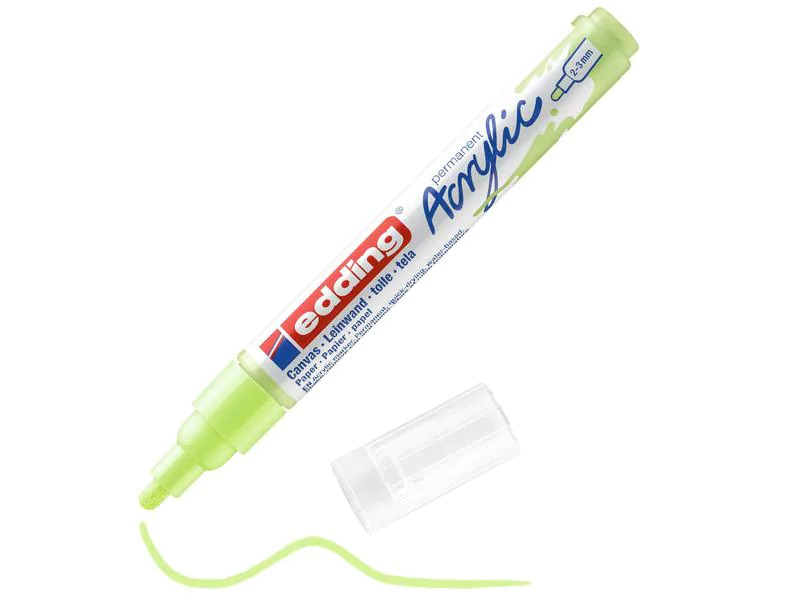 edding Acrylmarker 5100 Medium, Hellgrün