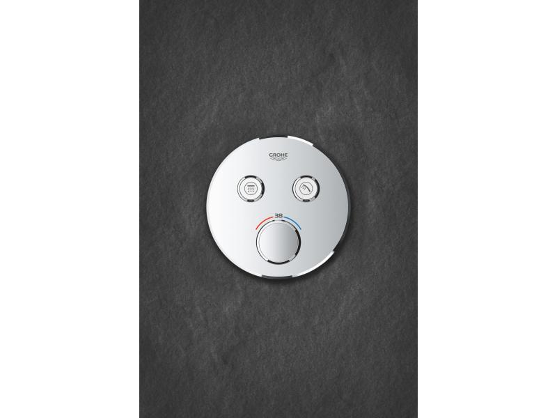 GROHE Thermostat Grohtherm SmartControl 43 mm, Chrom