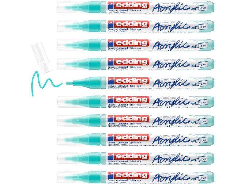 edding Acrylmarker 5300 Fein, Türkis