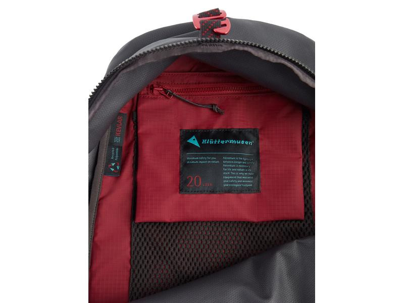 Klättermusen Wanderrucksack Bure 20L, Raven