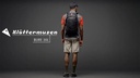 Klättermusen Wanderrucksack Bure 20L, Raven