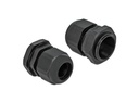 Delock Kabelverschraubung PG19, 28 mm 10 Stück, Schwarz
