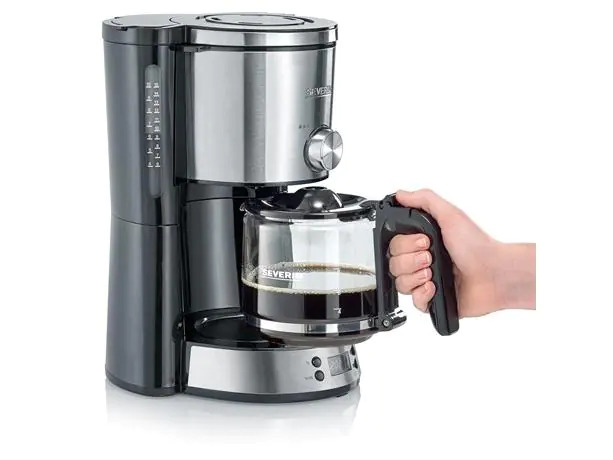 Severin Filterkaffeemaschine KA4826 Silber