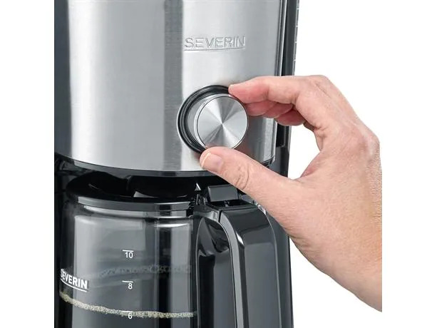 Severin Filterkaffeemaschine KA4826 Silber
