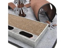 CanadianCat Katzen-Spielzeug Activity Teppich Calvin, 90 x 90 x 20 cm