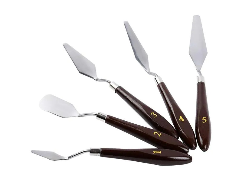 Creativ Company Malmesser Spachtelset 5 Stück
