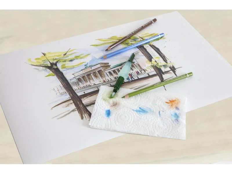 Faber-Castell Pinsel mit Wasserreservoir Art &amp; Graphic 1 Stück
