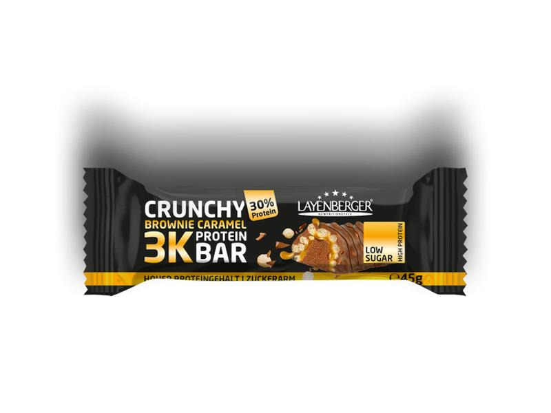 Layenberger Protein-Riegel Crunchy Brownie Caramel 45 g